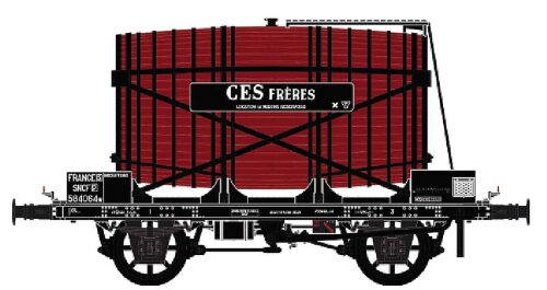 LS Models 30563 Weinwagen OCEM SNCF/CES FRERES, Ep.IIIa